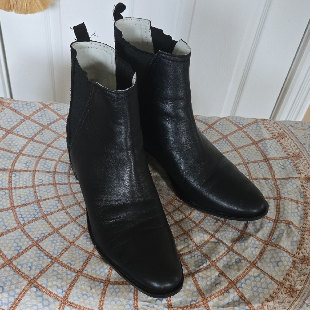 Zara Black Ankle Boots